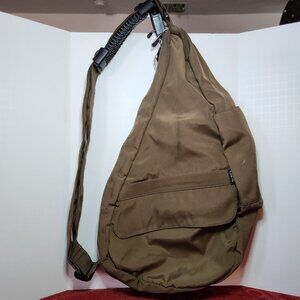 Ameribag The Healthy Back Bag Brown Crossbody Bag